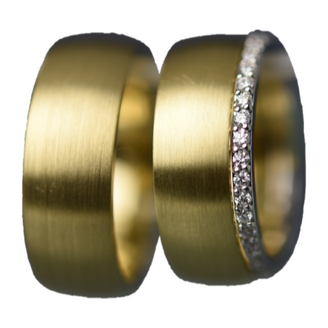 Lebensbegleiter. Ringe in Gelbgold 585.